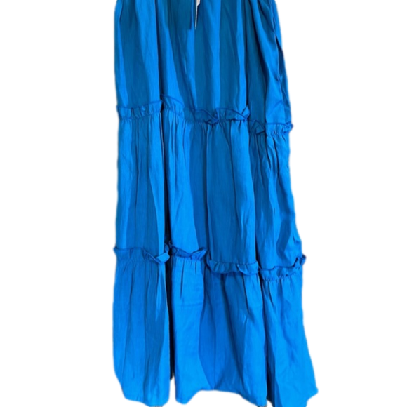 💙Slate Blue tiered midi dress nwt - Picture 4 of 4